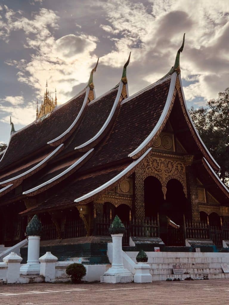 Temple Wat Xieng Thong à Luang Prabang, au Laos